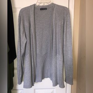 Women’s gray cardigan